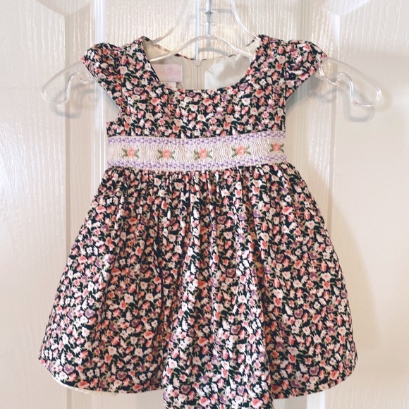 Bonnie Baby Other - Bonnie Baby Floral Dress Size 3 - 6 months